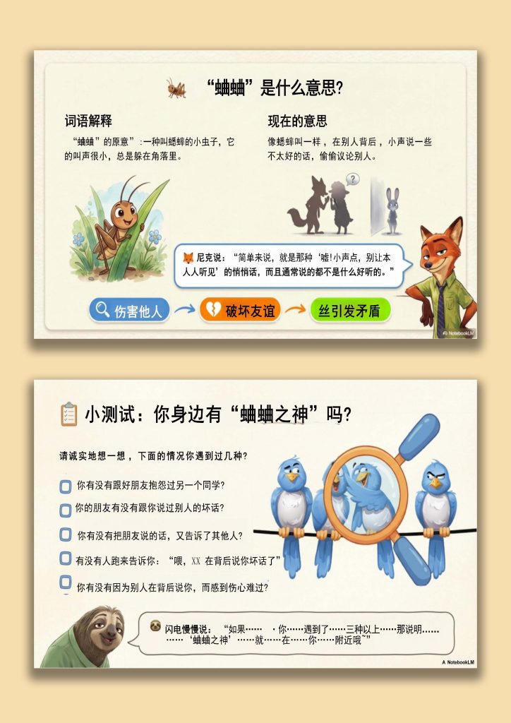 图片[2]-【交友友谊】主题班会：远离背后蛐蛐_让友谊在阳光下绽放-疯狂动物城2主题-桃李PPT-专为教师打造的精品课件库