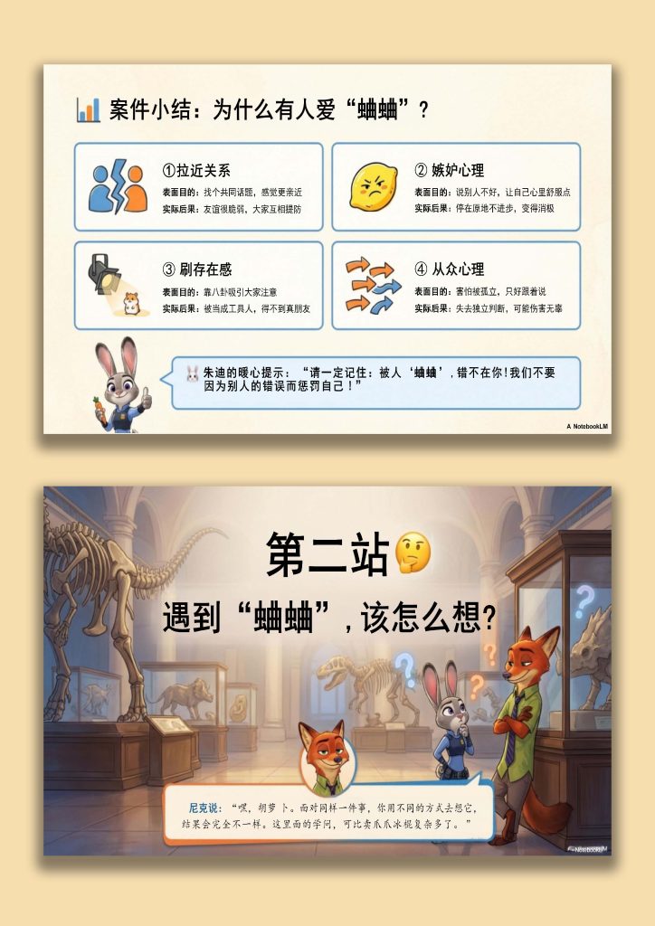 图片[6]-【交友友谊】主题班会：远离背后蛐蛐_让友谊在阳光下绽放-疯狂动物城2主题-桃李PPT-专为教师打造的精品课件库