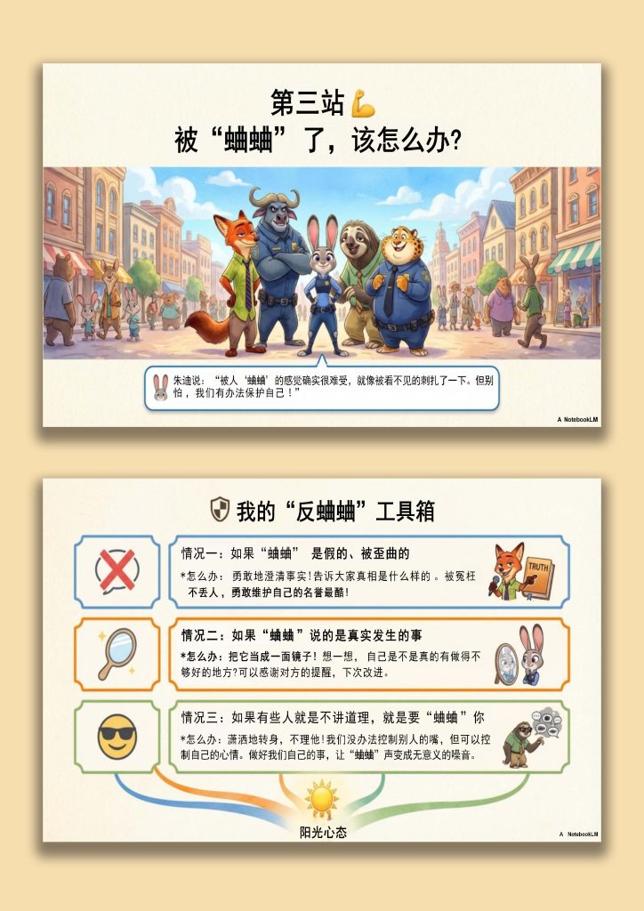 图片[9]-【交友友谊】主题班会：远离背后蛐蛐_让友谊在阳光下绽放-疯狂动物城2主题-桃李PPT-专为教师打造的精品课件库