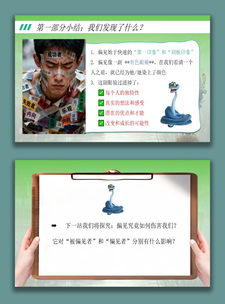 图片[8]-【通用】【人际交往】主题班会：打破偏见，看见真实(疯狂动物城版)-桃李PPT-专为教师打造的精品课件库