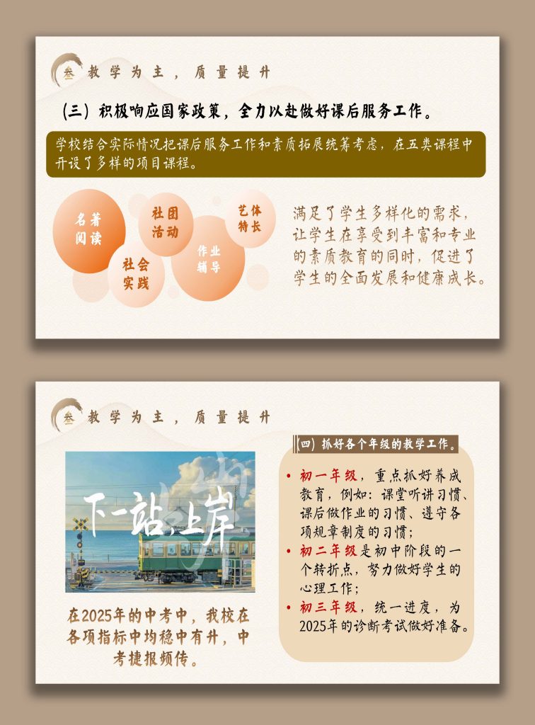 图片[8]-2025学校年度工作总结汇报【校长述职】：勤耕不辍聚心力，骐骥驰骋再奋进-桃李PPT-专为教师打造的精品课件库