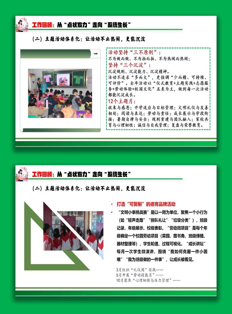 图片[9]-小学德育副校长2025年度述职报告：把德育写进心里，把成长落在日常-桃李PPT-专为教师打造的精品课件库